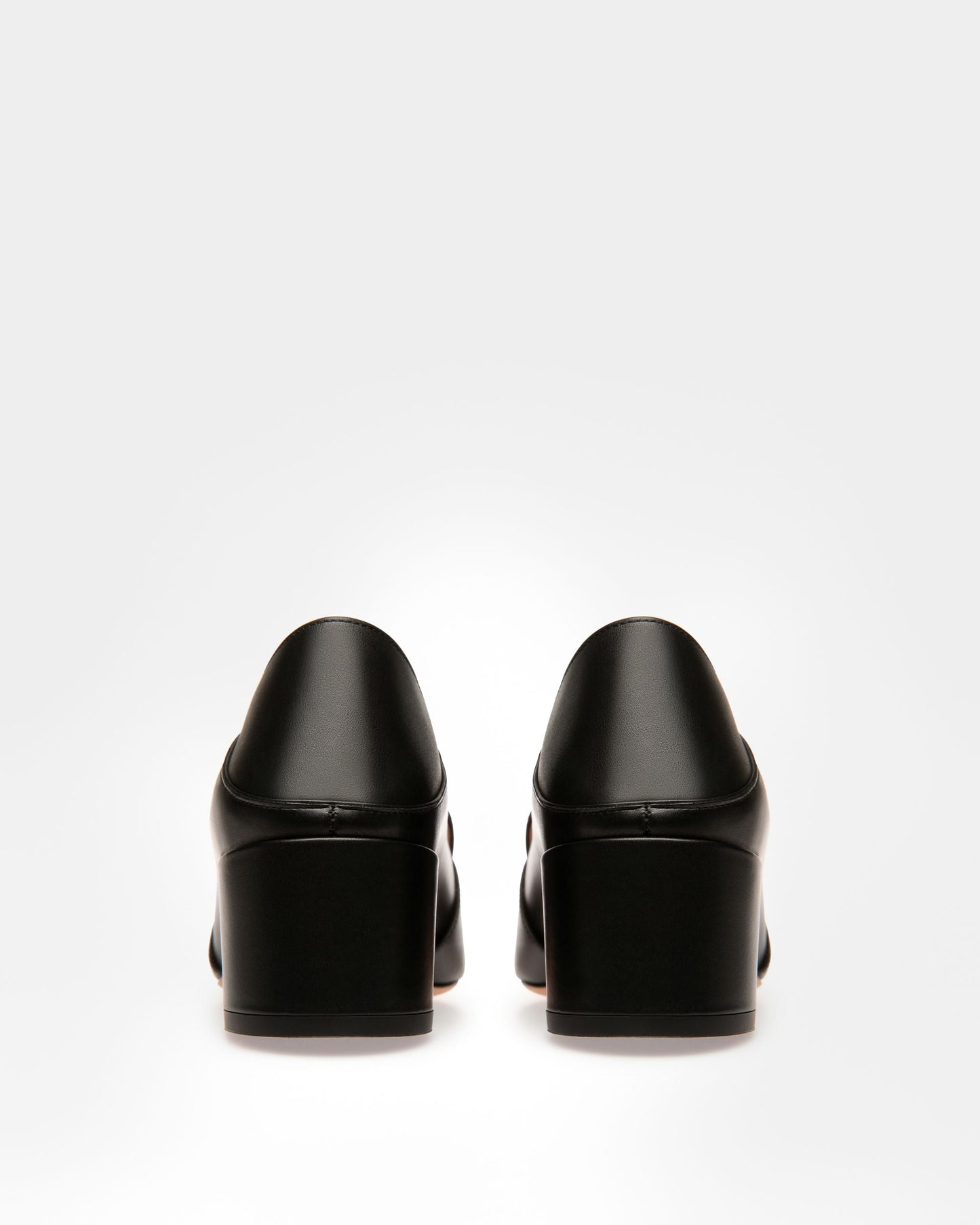 Janelle Women's Calf Leather Pump With 40Mm Heel In Black