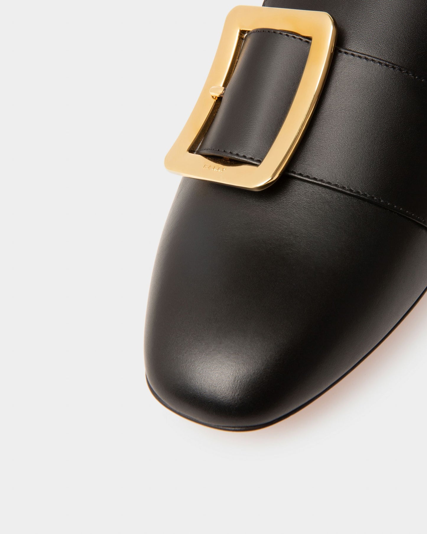 Janelle Women's Calf Leather Pump With 40Mm Heel In Black