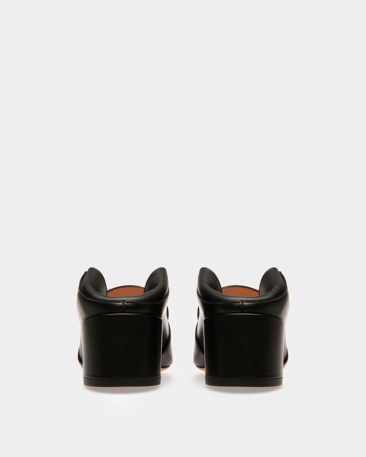 Janelle Women's Calf Leather Pump With 40Mm Heel In Black