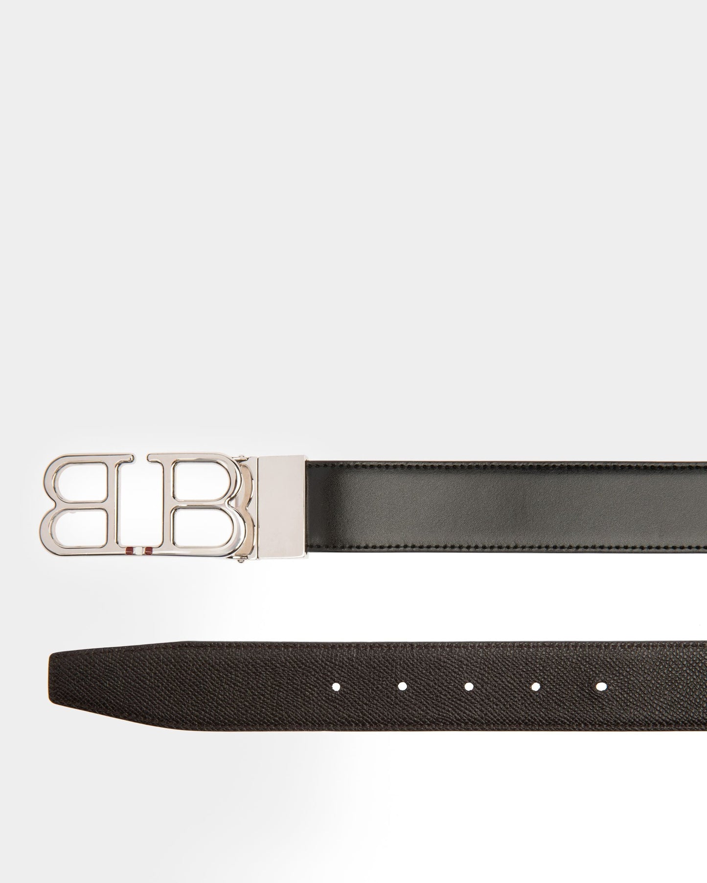 Britt Leather 35mm Belt In Black