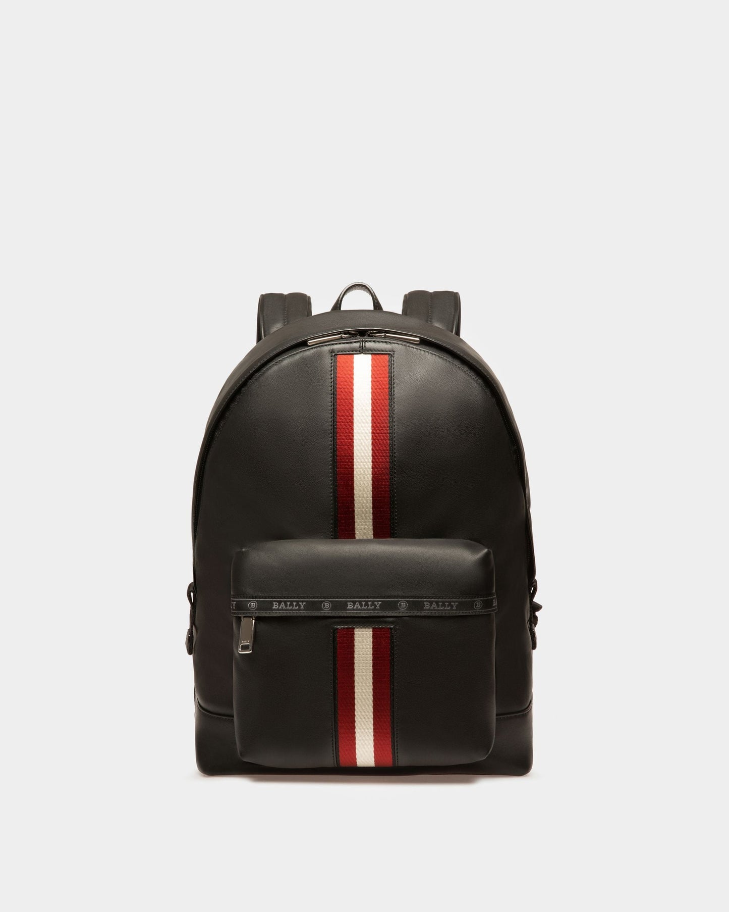 Harper Leather Backpack In Black