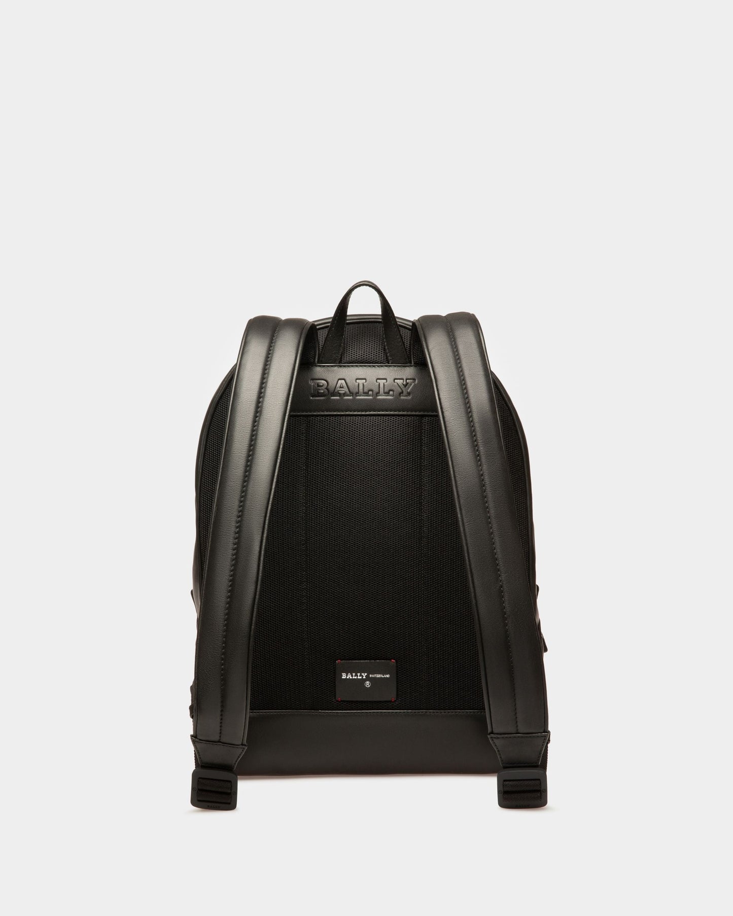 Harper Leather Backpack In Black