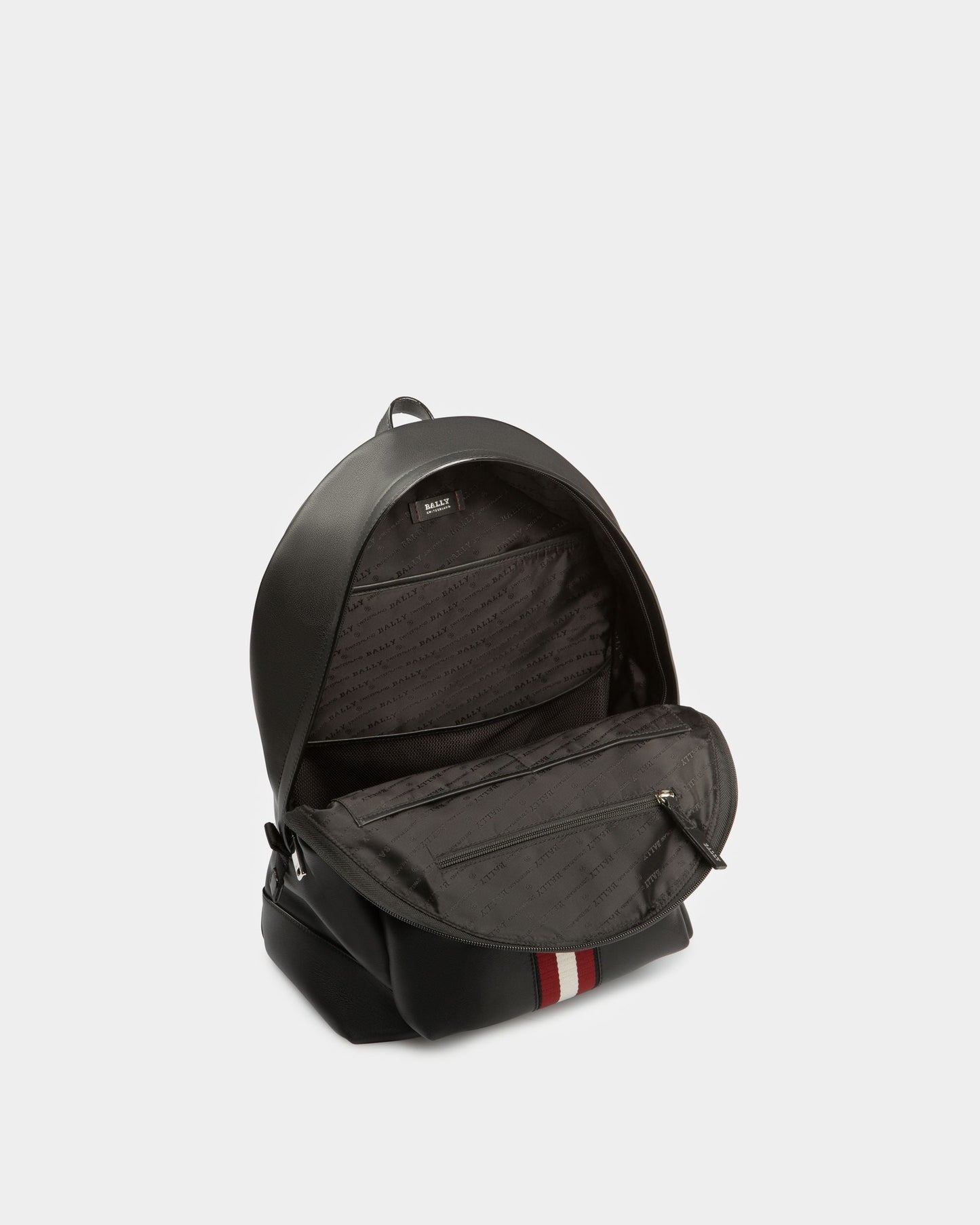 Harper Leather Backpack In Black
