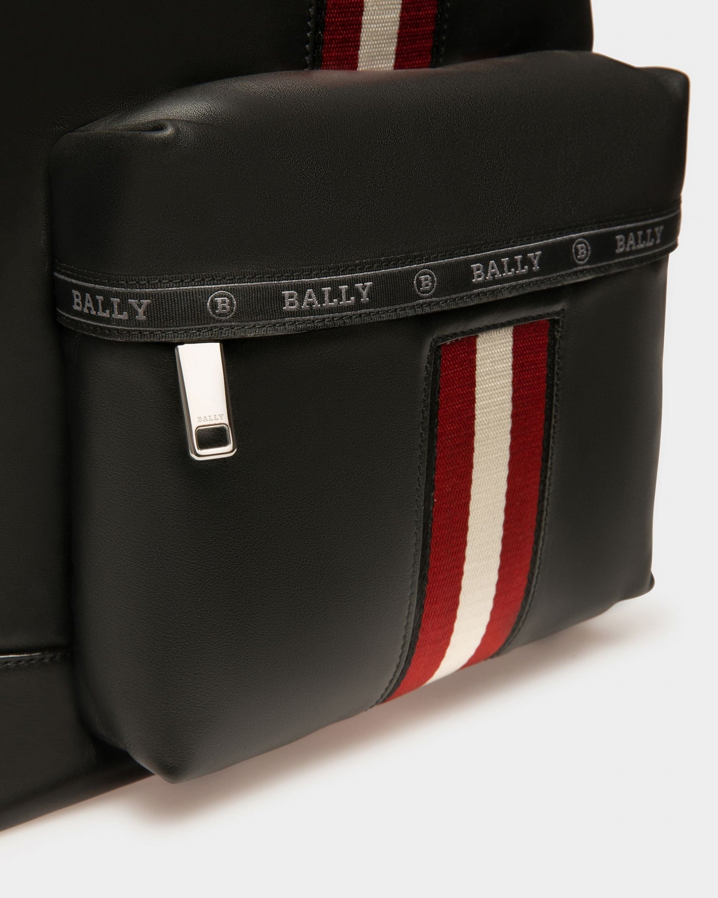 Harper Leather Backpack In Black