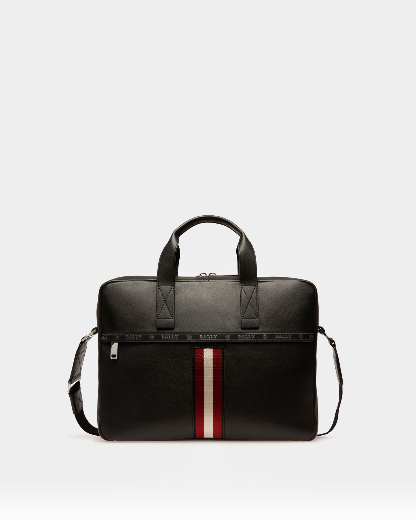 Hektor Leather Beniness Bag In Black
