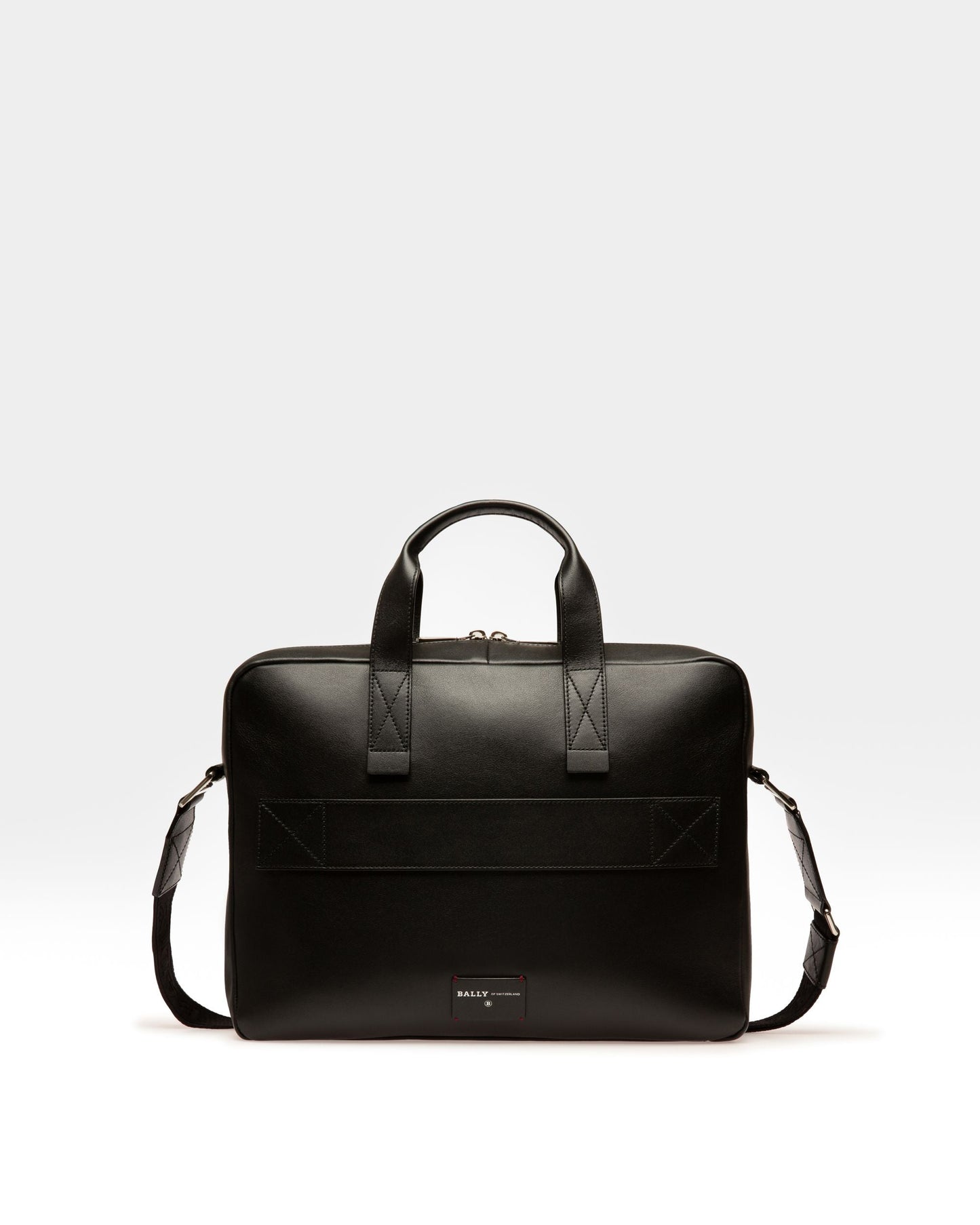Hektor Leather Beniness Bag In Black