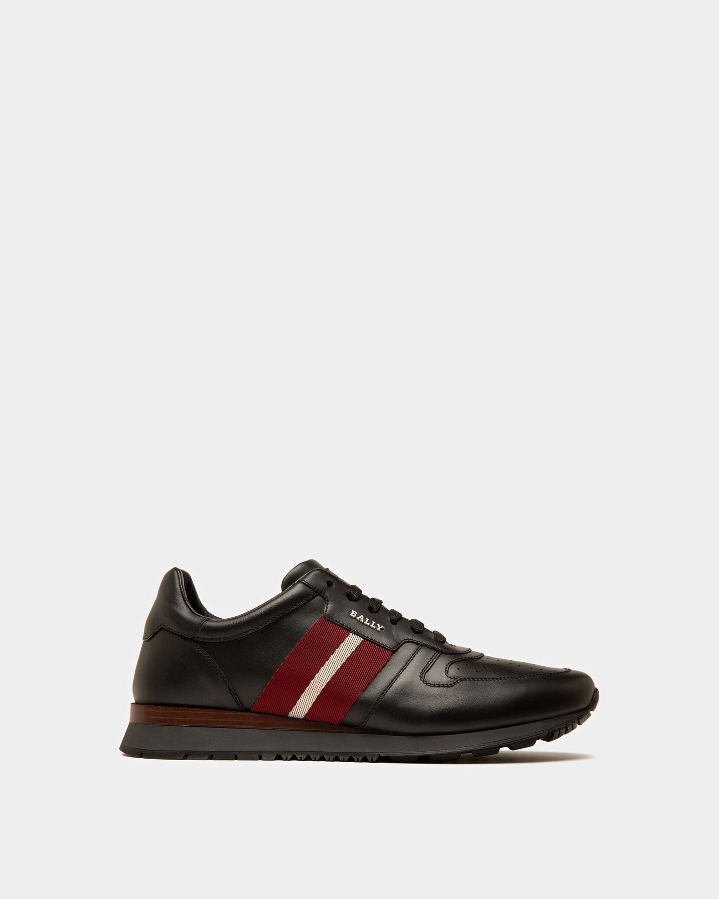 Astel Leather Sneakers In Black