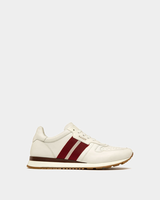 Astel Leather Sneakers In White