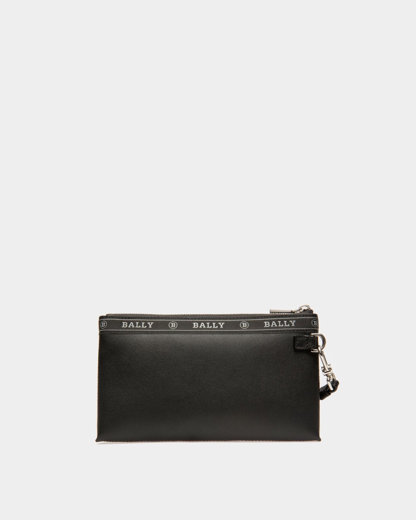 Beryer Leather Phone Wallet In Black
