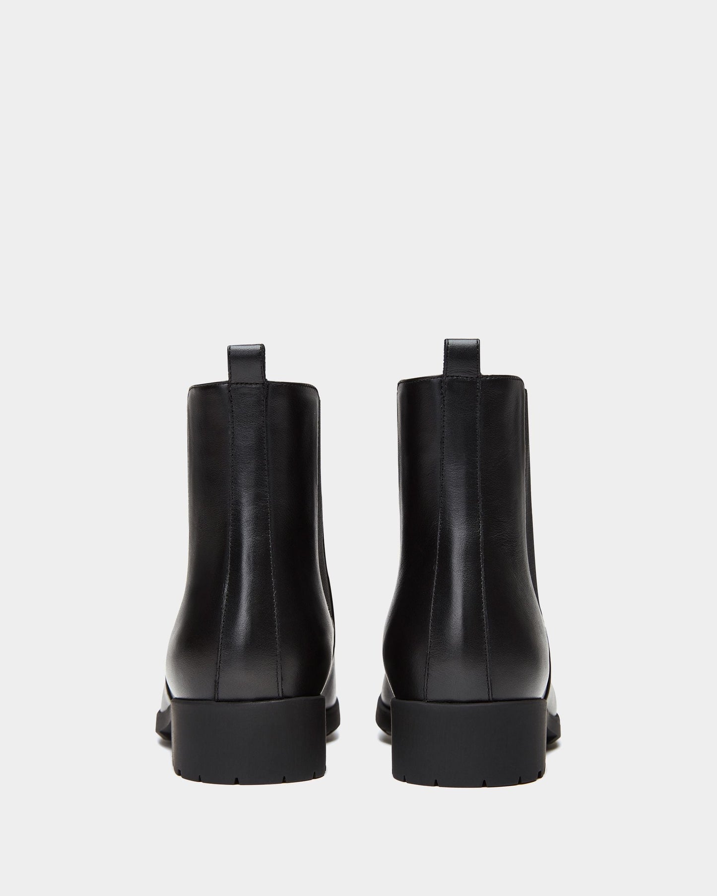 Bootie in Black Leather
