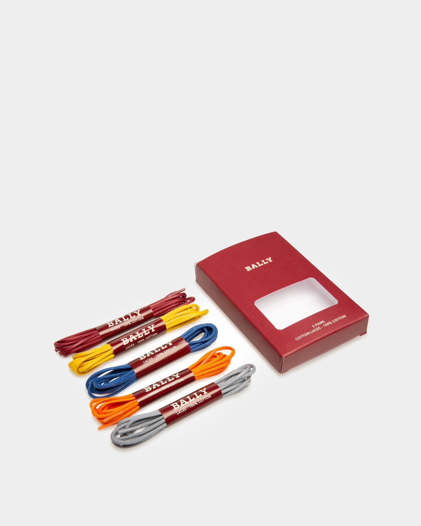 Shoelace Set Cotton Laces In Multicolor