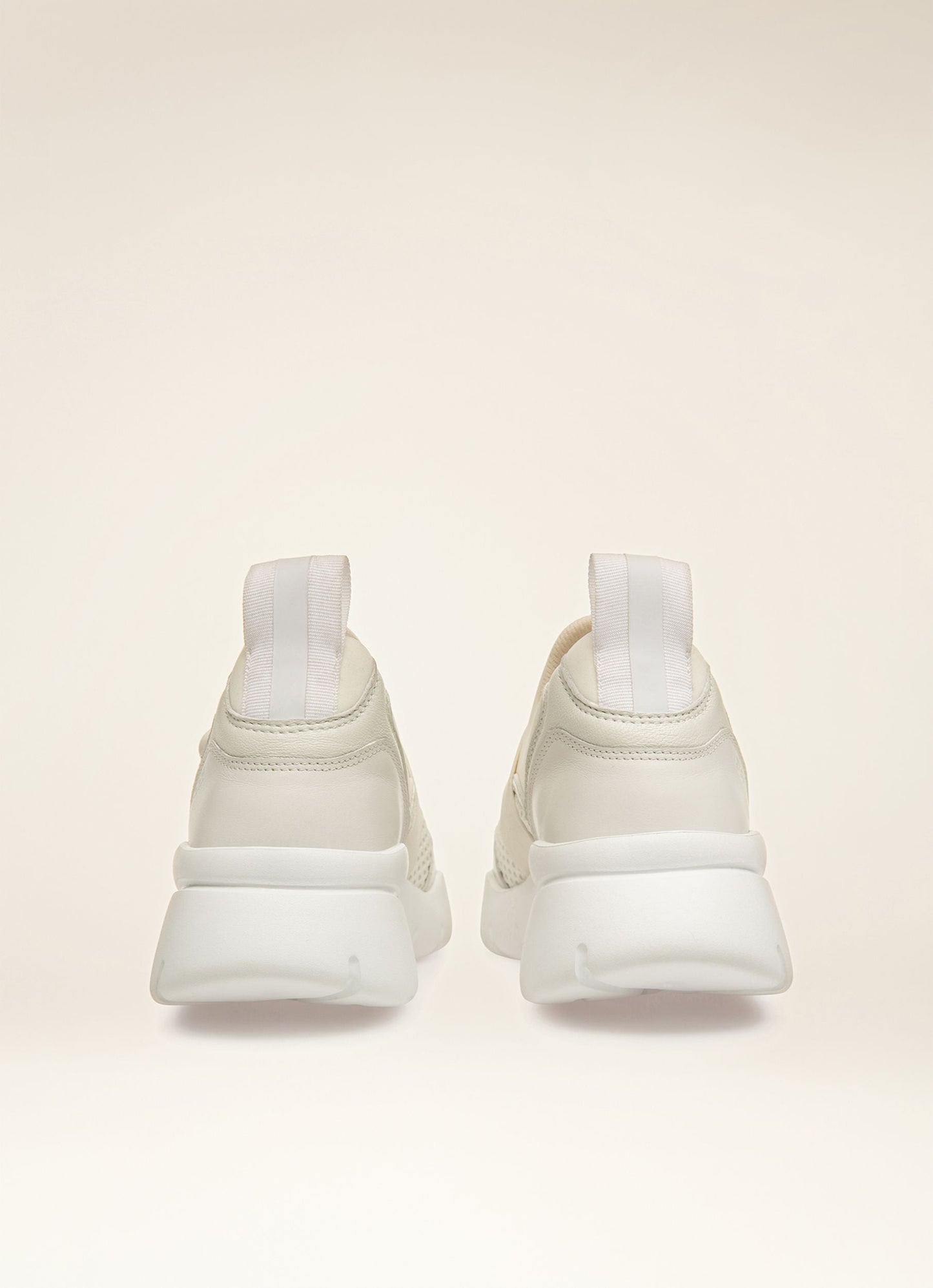 Brinelle Leather Sneakers In White