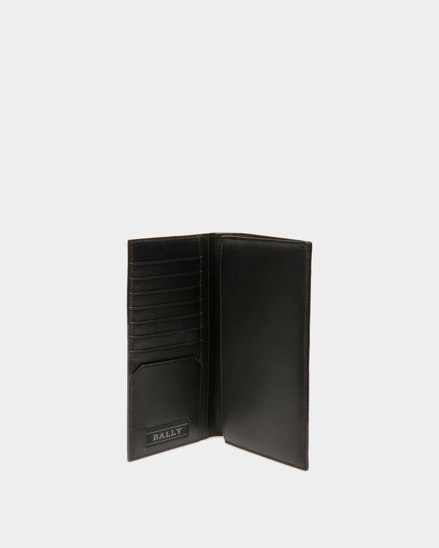 Baliro Leather Continental Wallet In Black