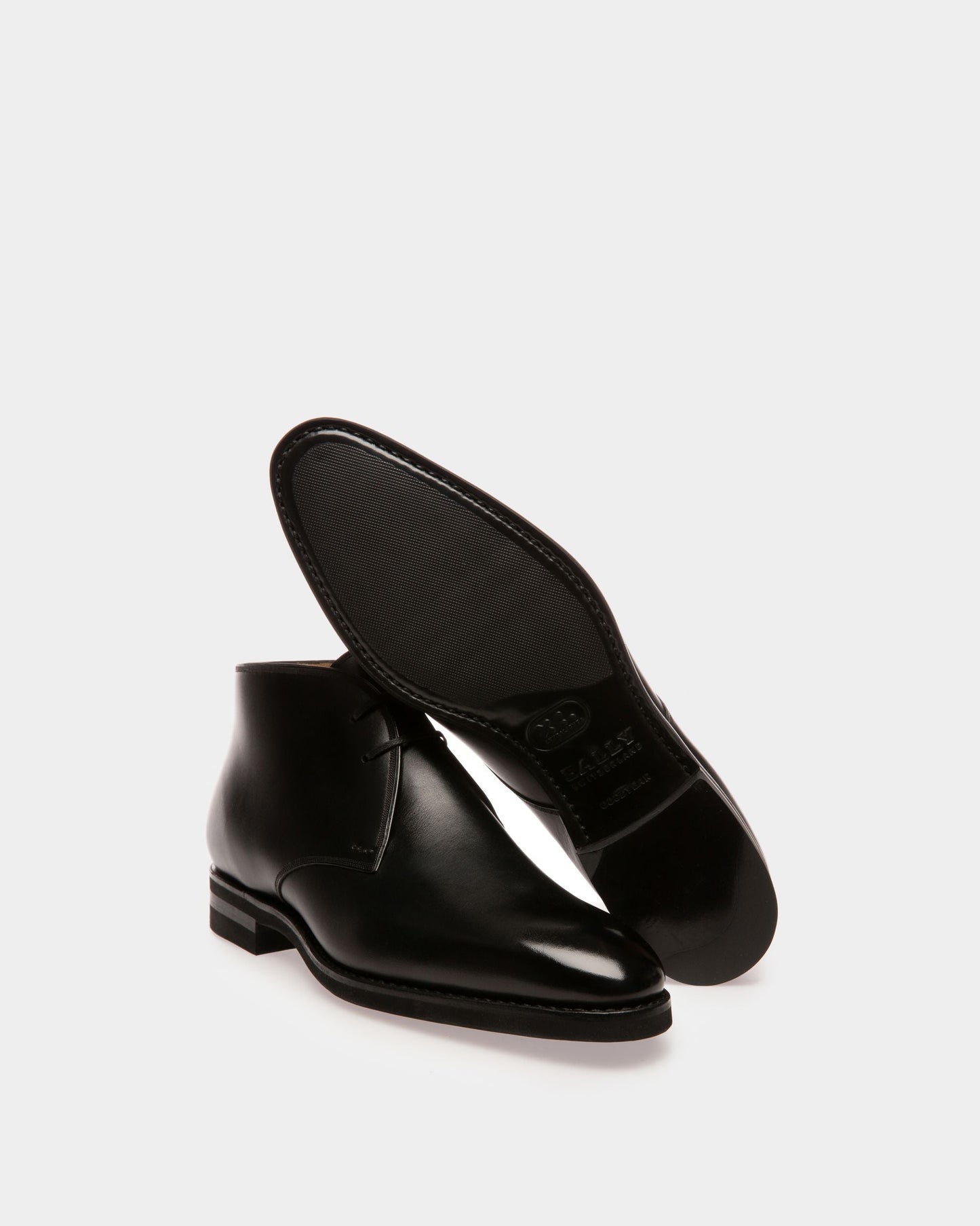Skiligny Leather Boots In Black