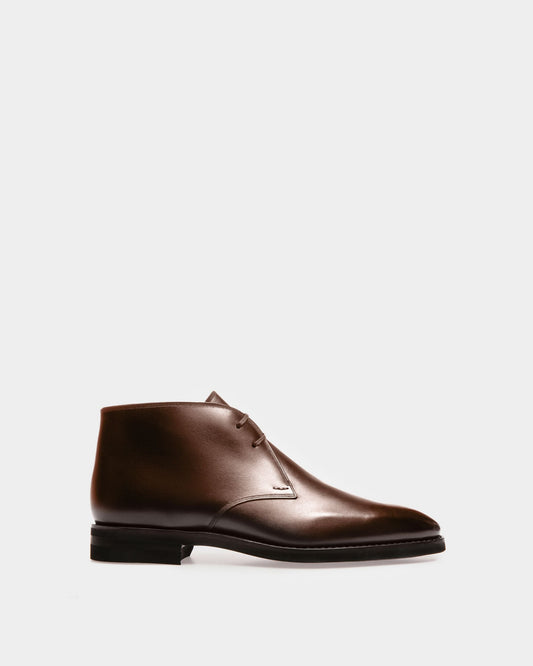 Scribe Novo Demi Boot in Brown Leather