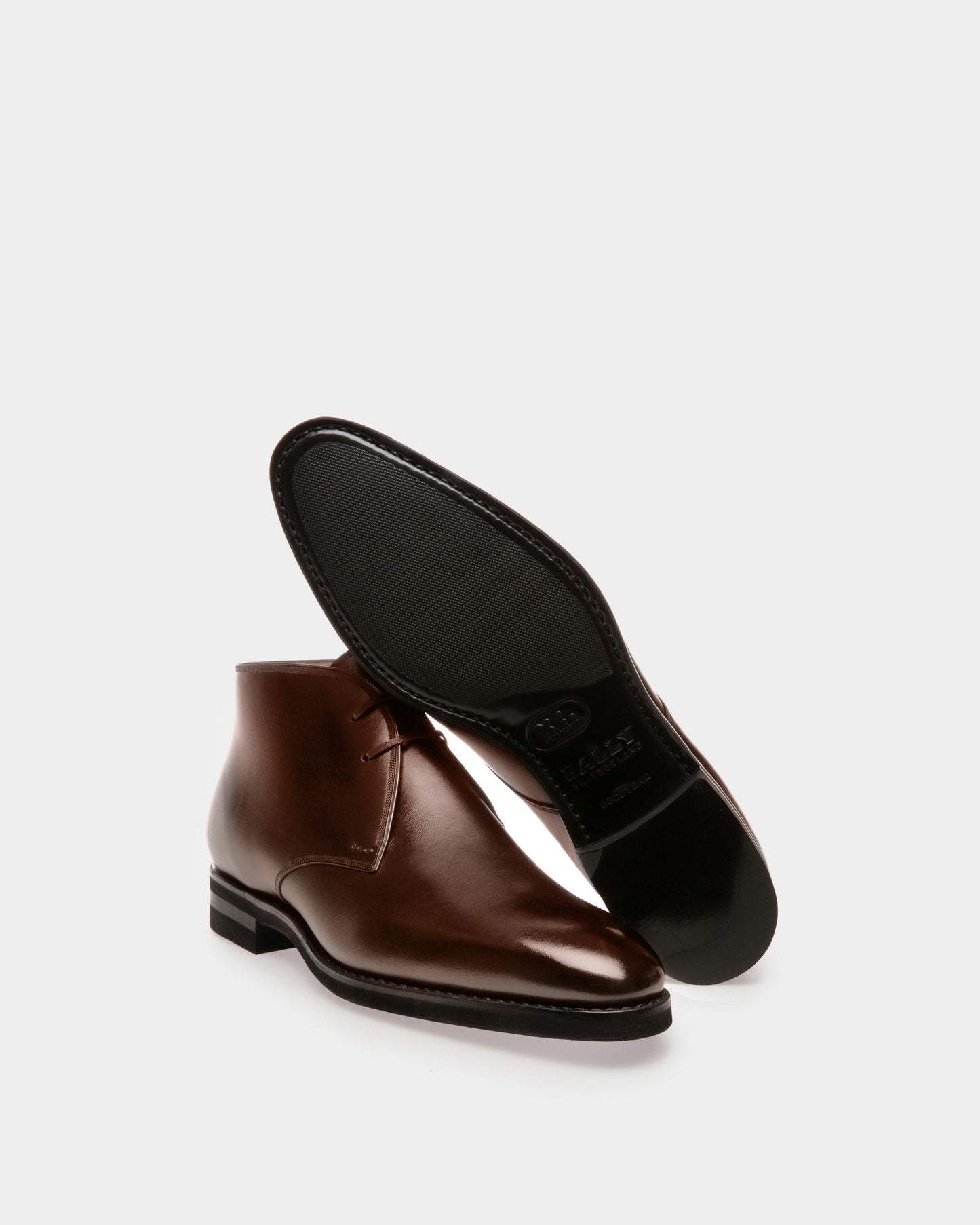 Scribe Novo Demi Boot in Brown Leather