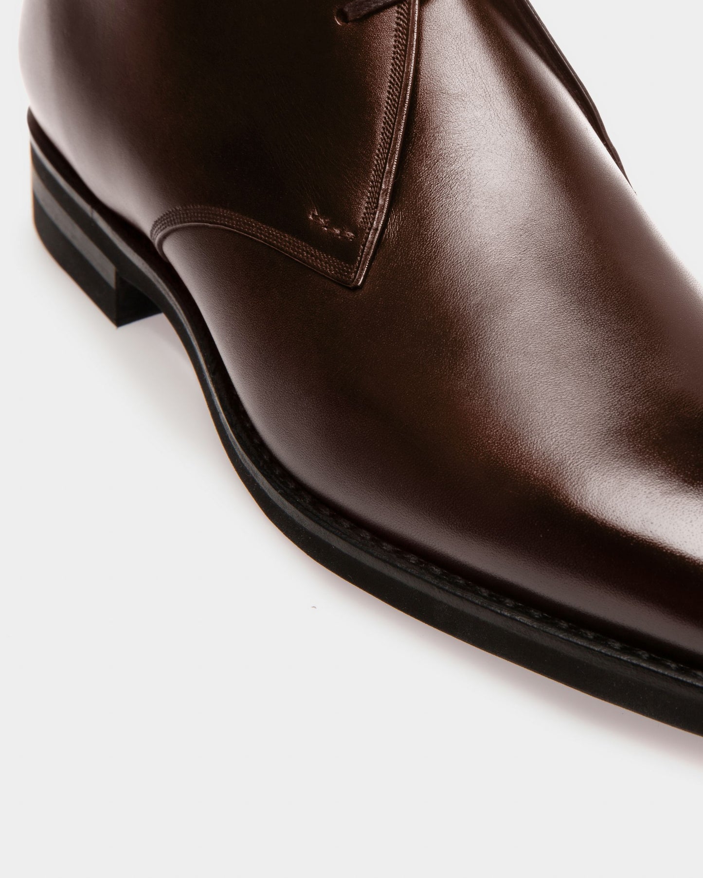Scribe Novo Demi Boot in Brown Leather