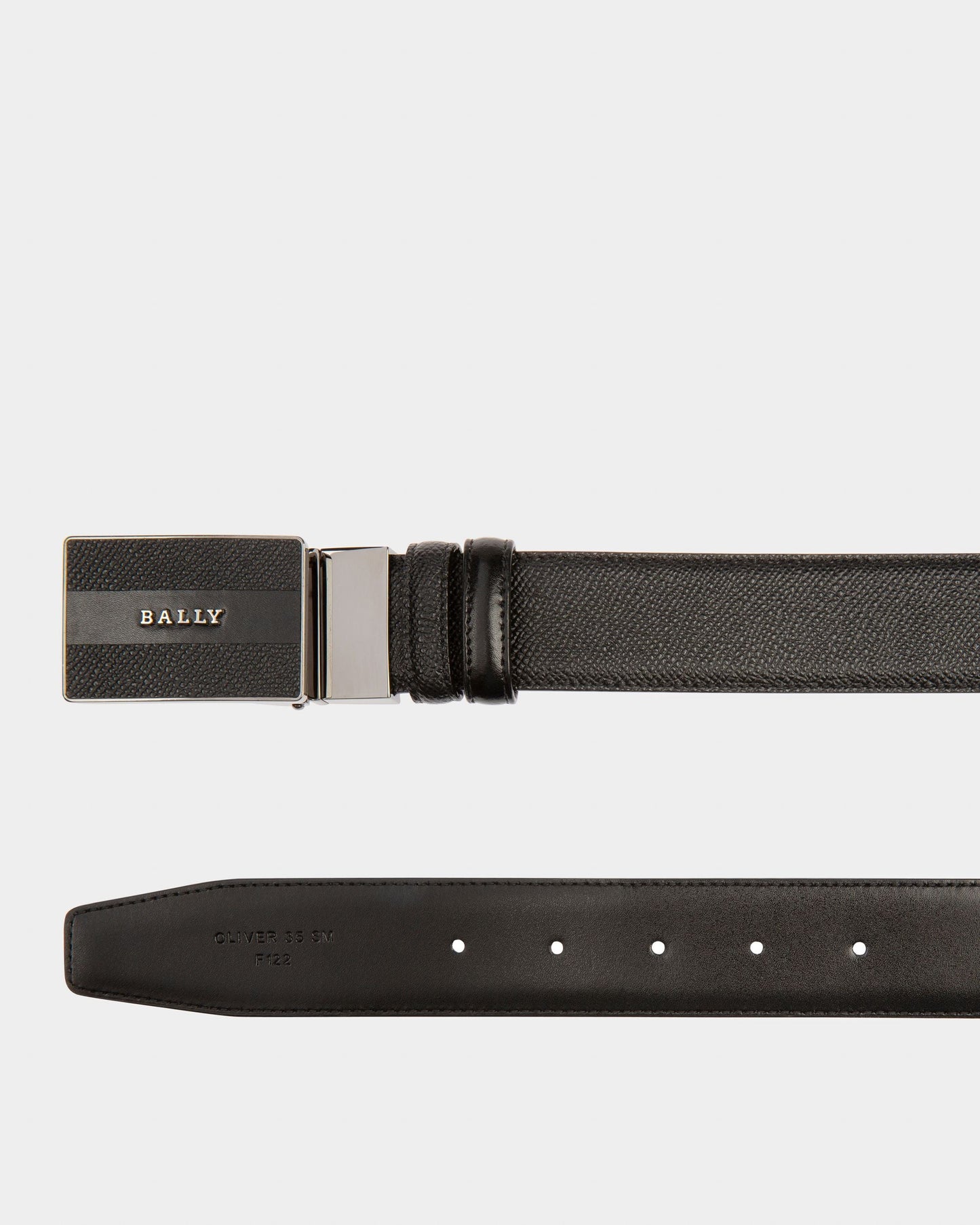 Astor Leather 35mm Belt In Black