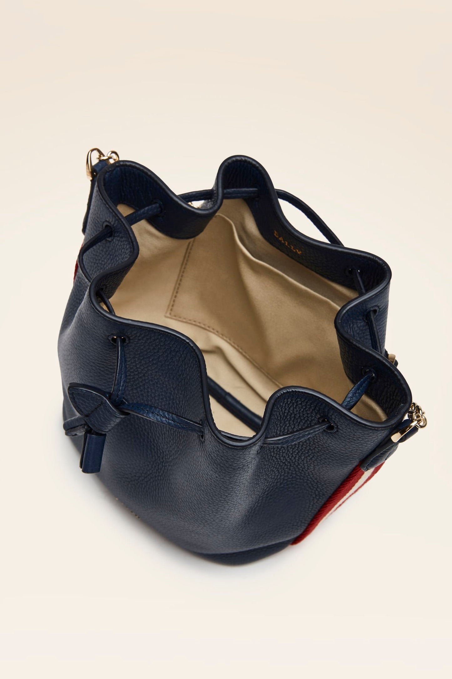Women's Blue Bucket Bag