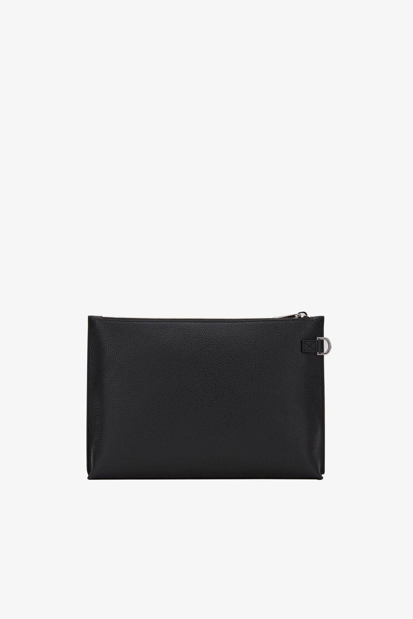 Men's Black Leather Clutch