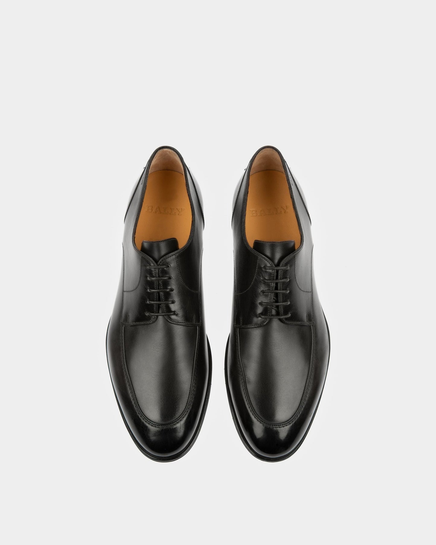 Wedmer Leather Lace-Ups In Black