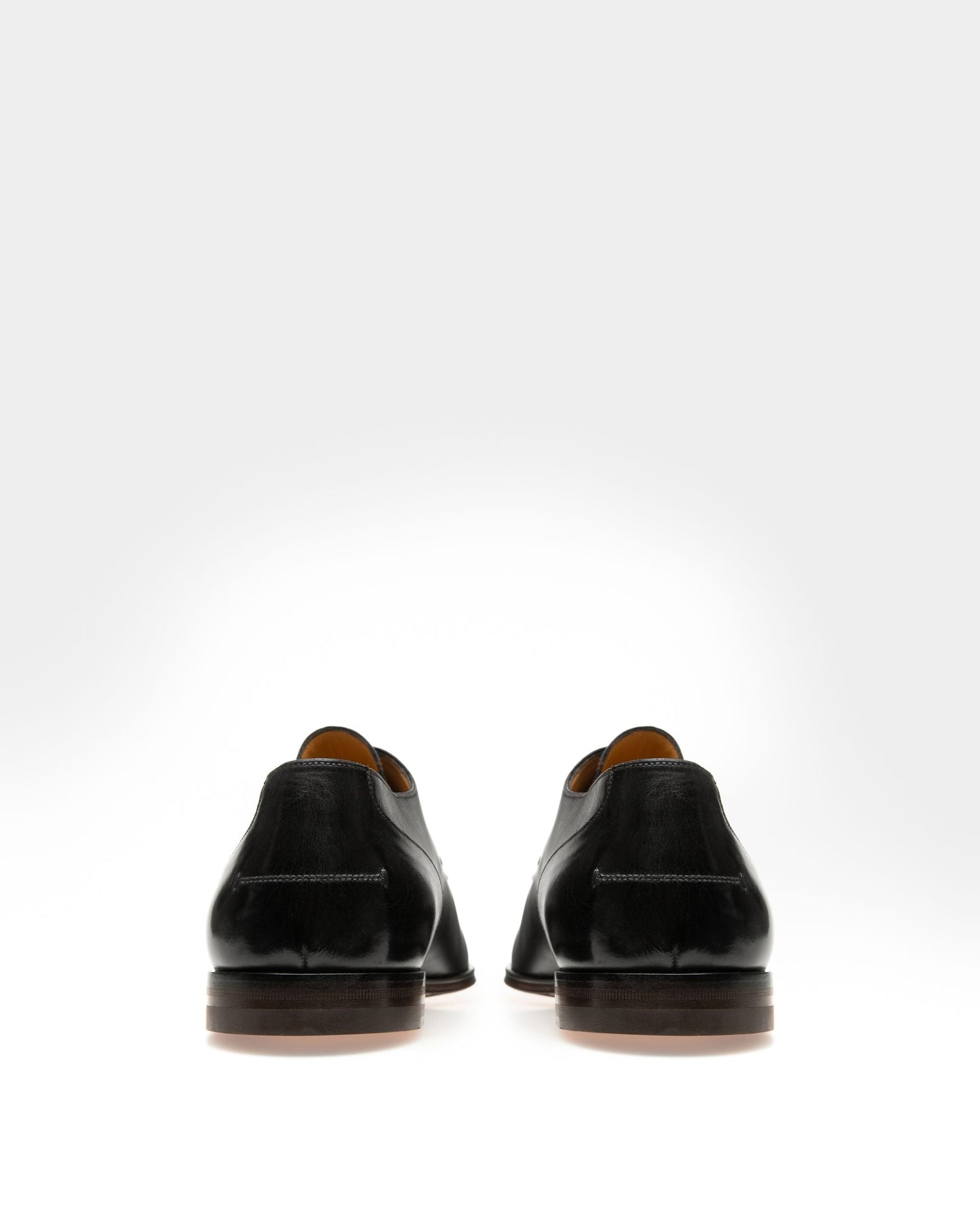 Wedmer Leather Lace-Ups In Black