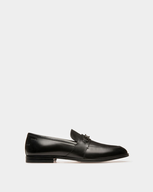 Wesper Leather Loafers In Black