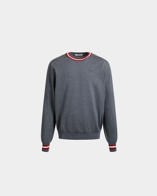 Sweater In Grey Merino