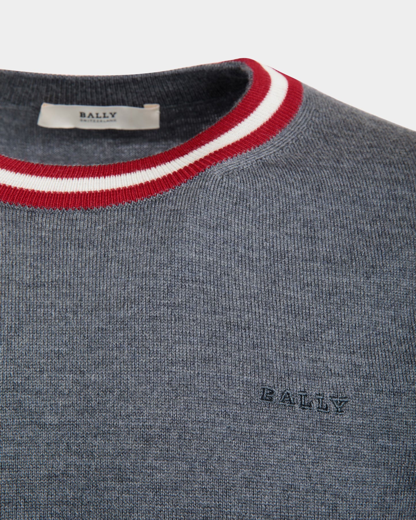 Sweater In Grey Merino