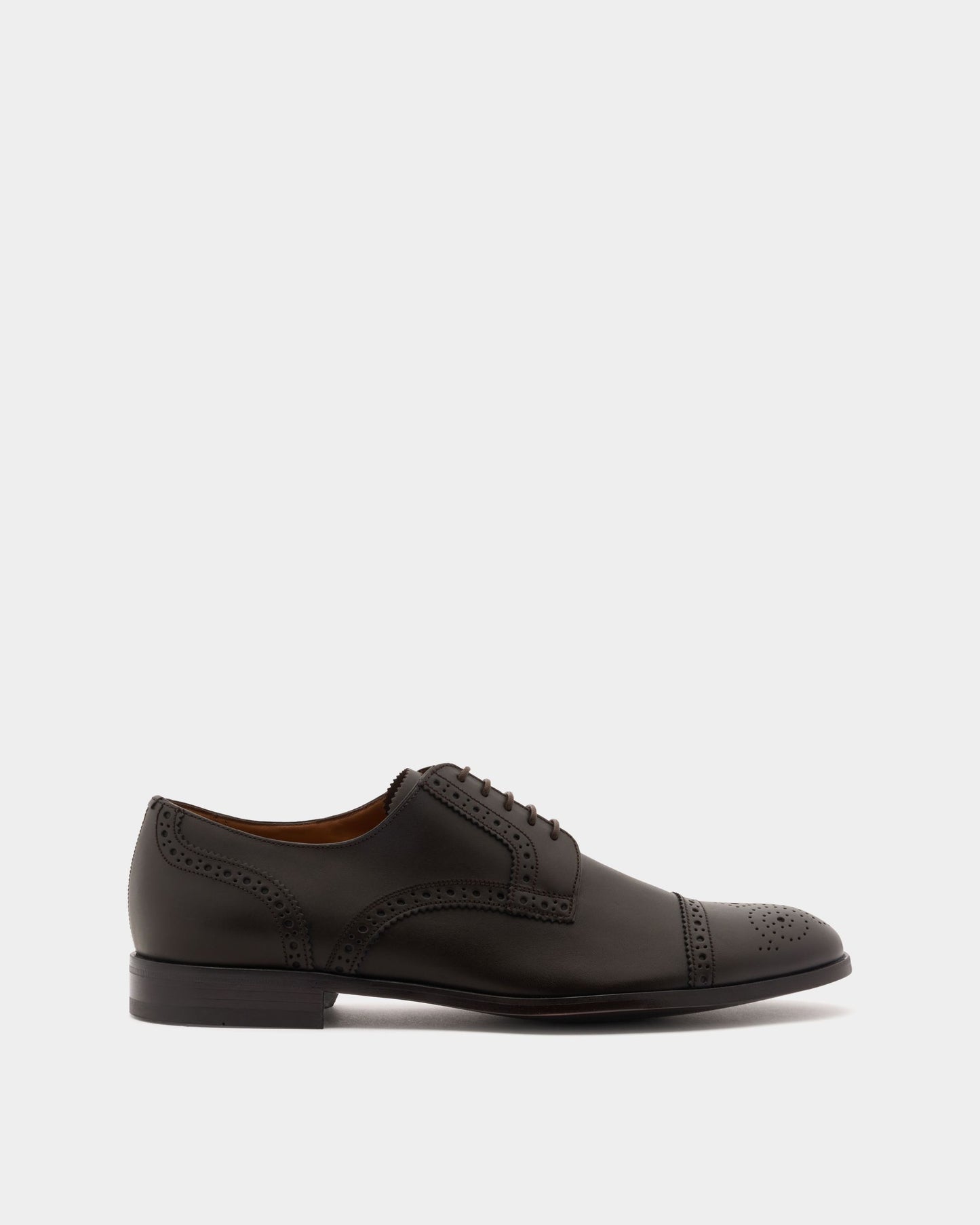 Derby in Brown Leather