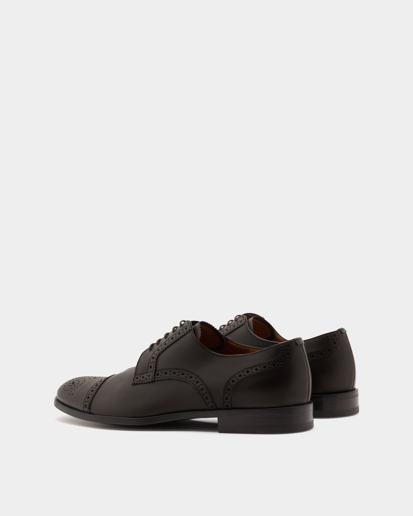Derby in Brown Leather