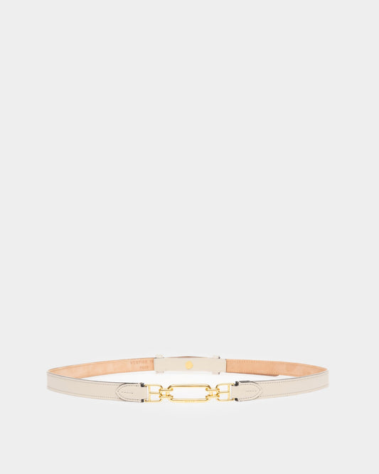 Vestige Leather 15Mm Belt In Bone