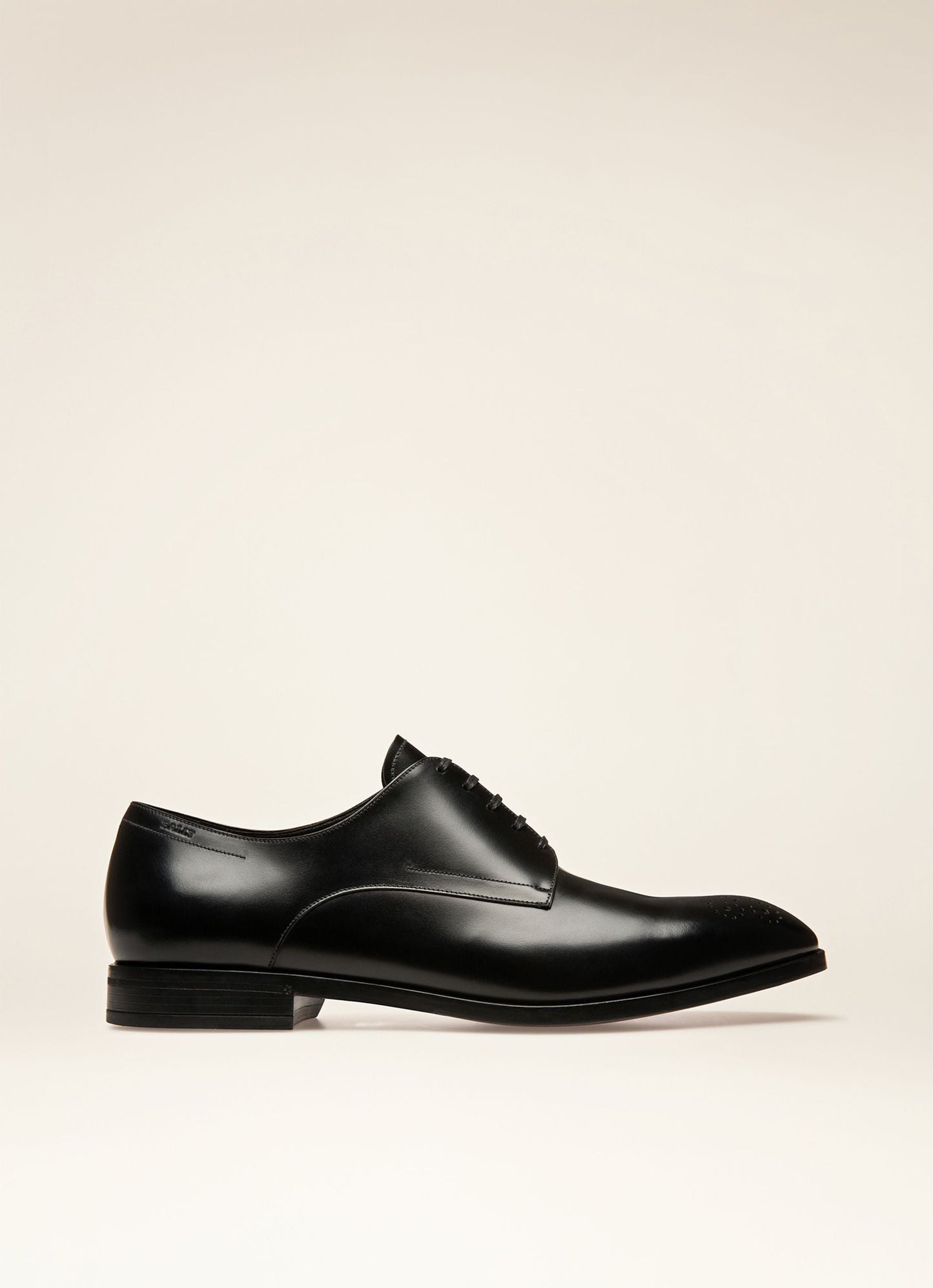 Lindron Leather Derby Shoes In Black