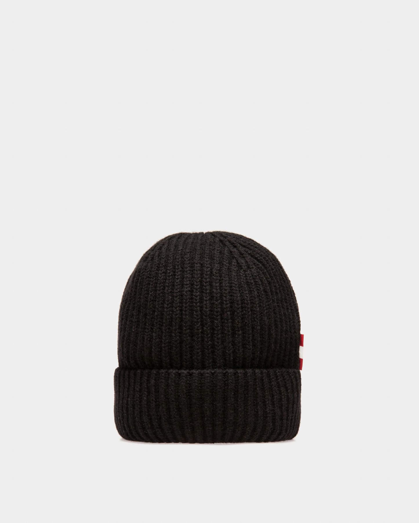 Cashmere Beanie Hat In Black