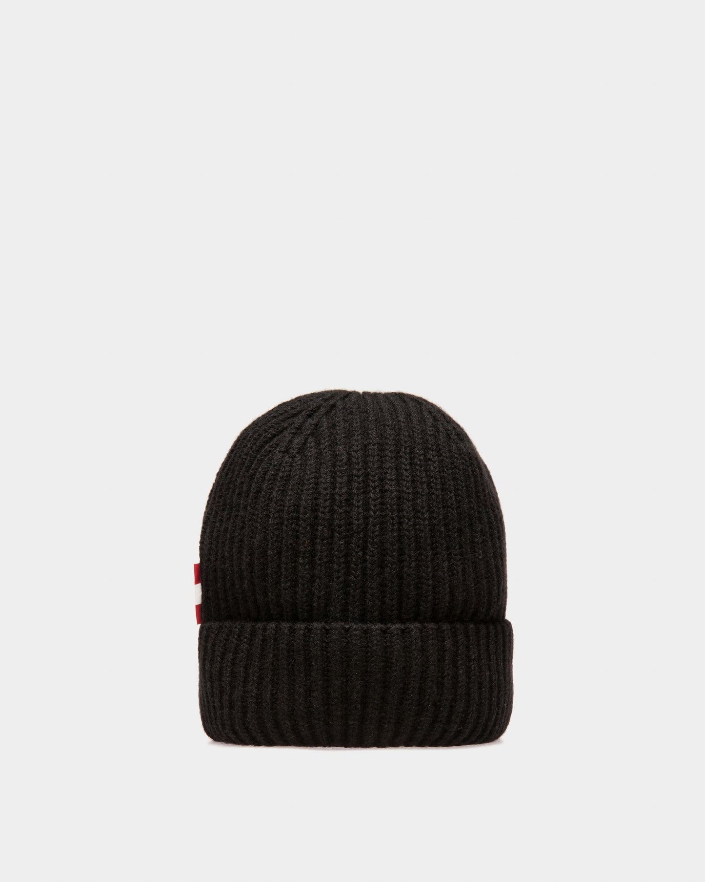Cashmere Beanie Hat In Black