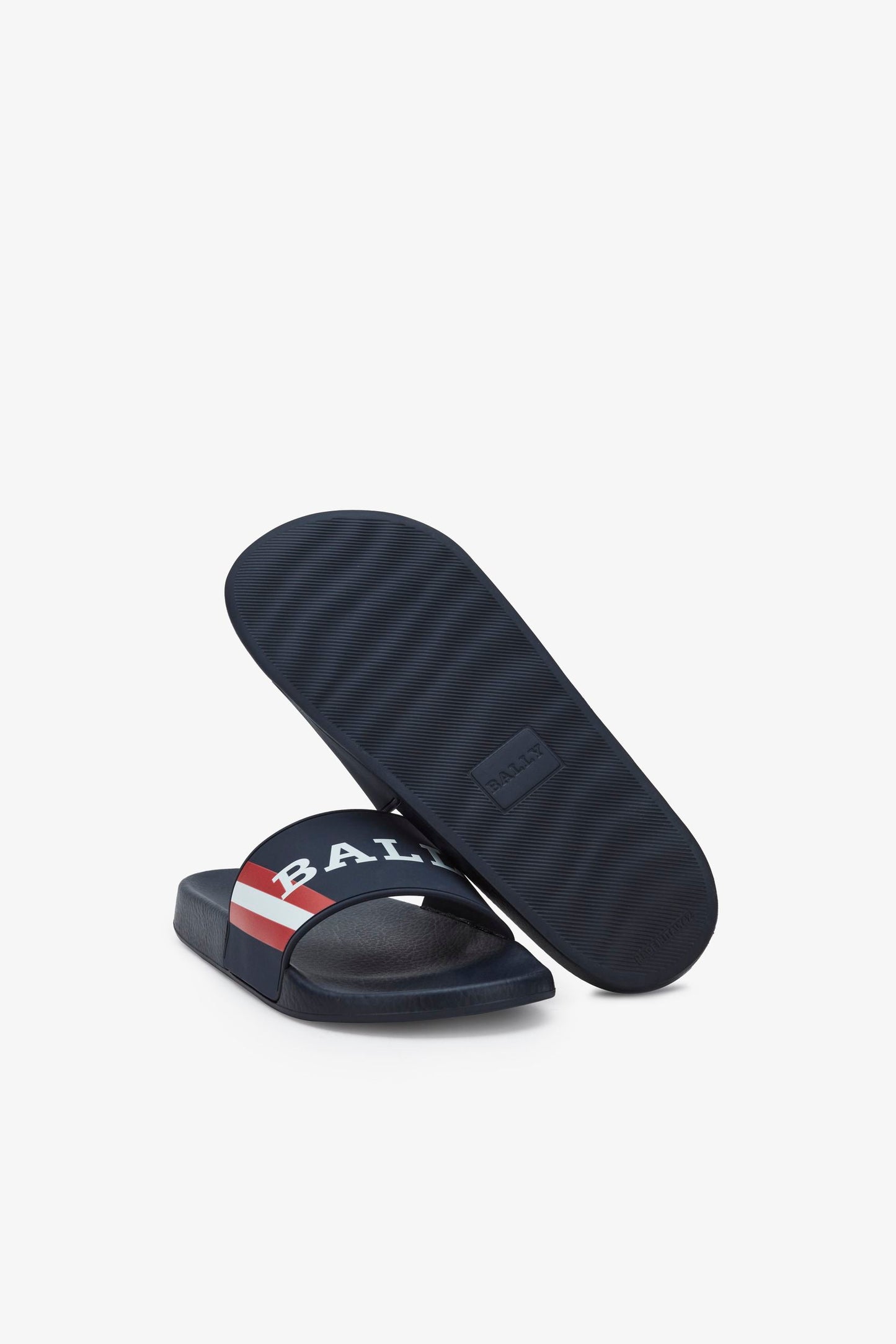 Slide Sandal in Blue