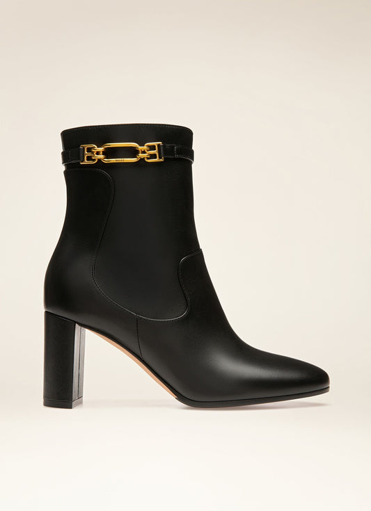 Didi Leather Boots In Black