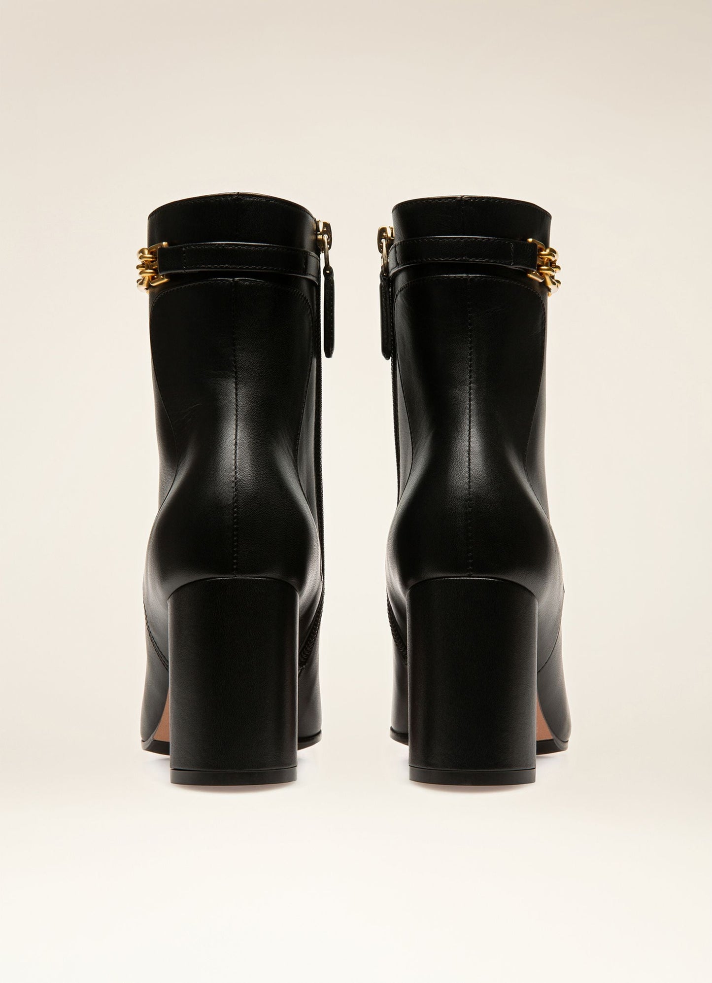 Didi Leather Boots In Black