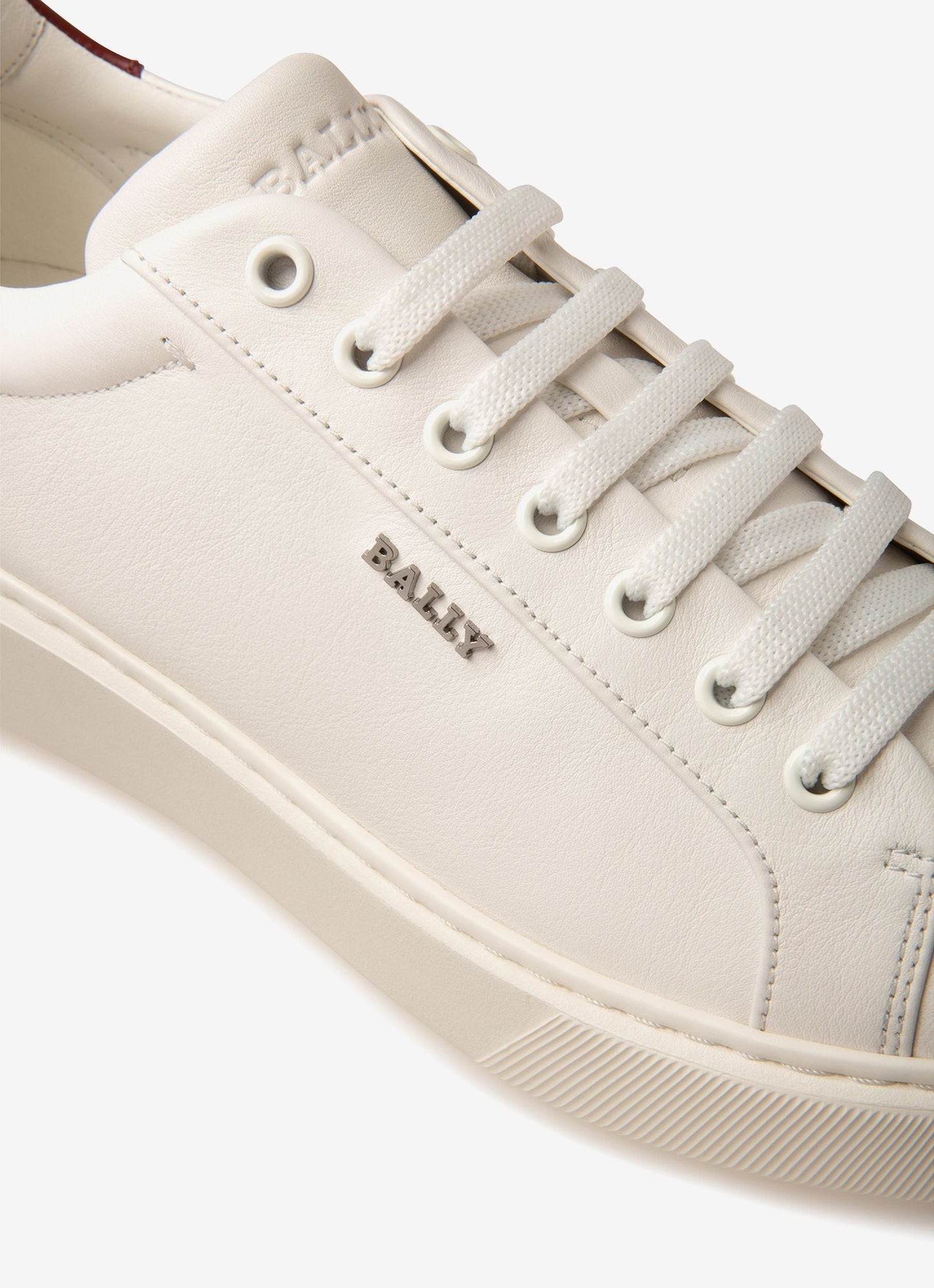 Miky Leather Sneakers In White