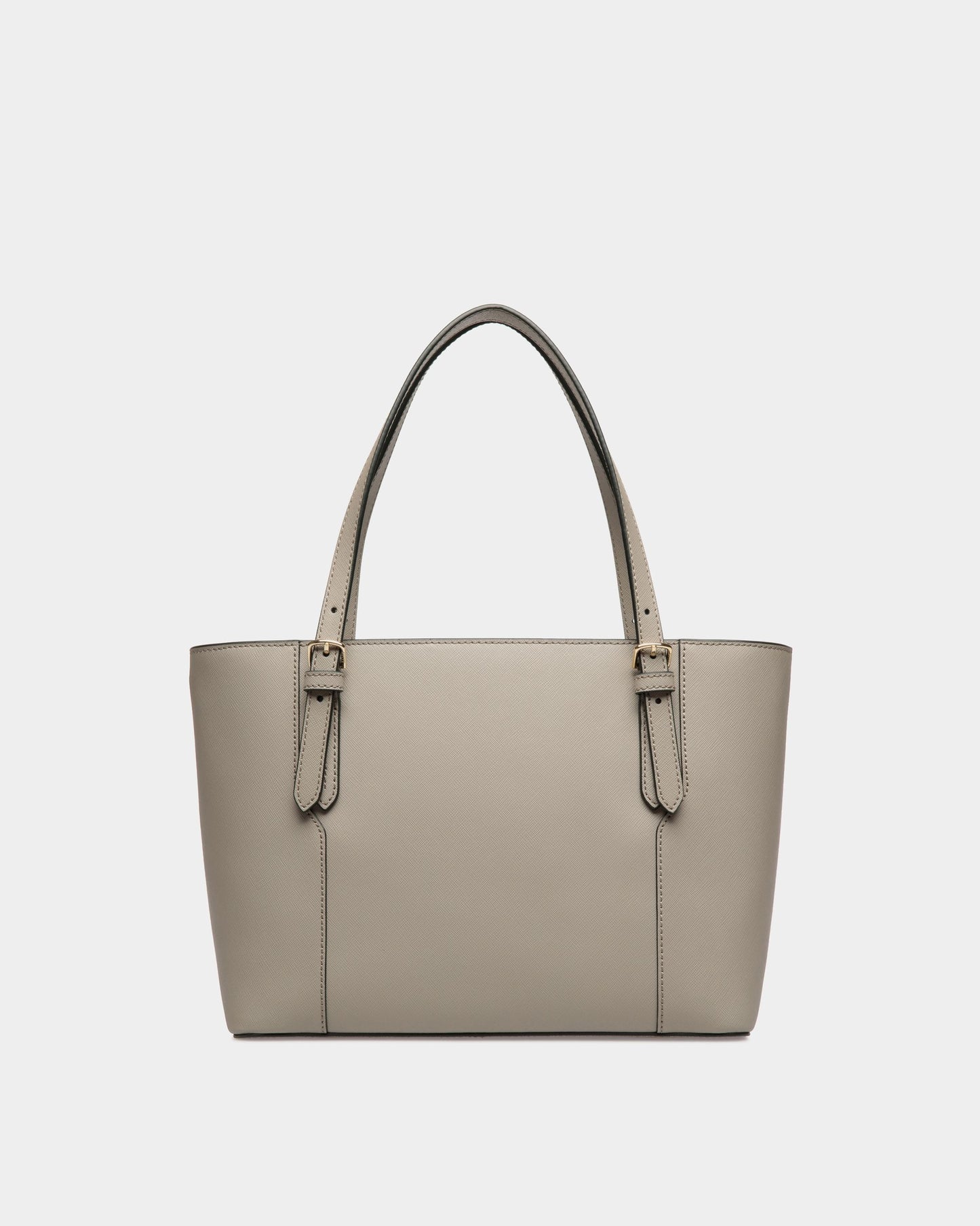 Tote In Beige Embossed Leather