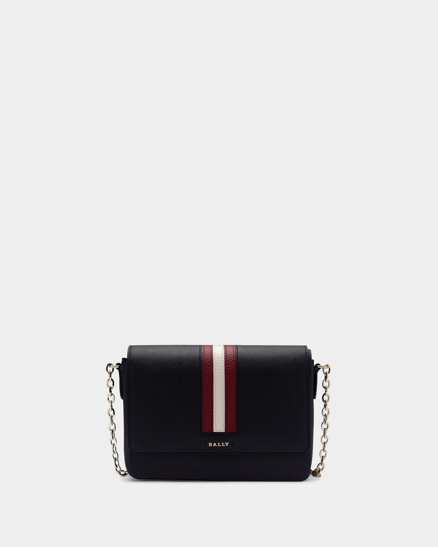 Women's Black Leather Crossbody Bag