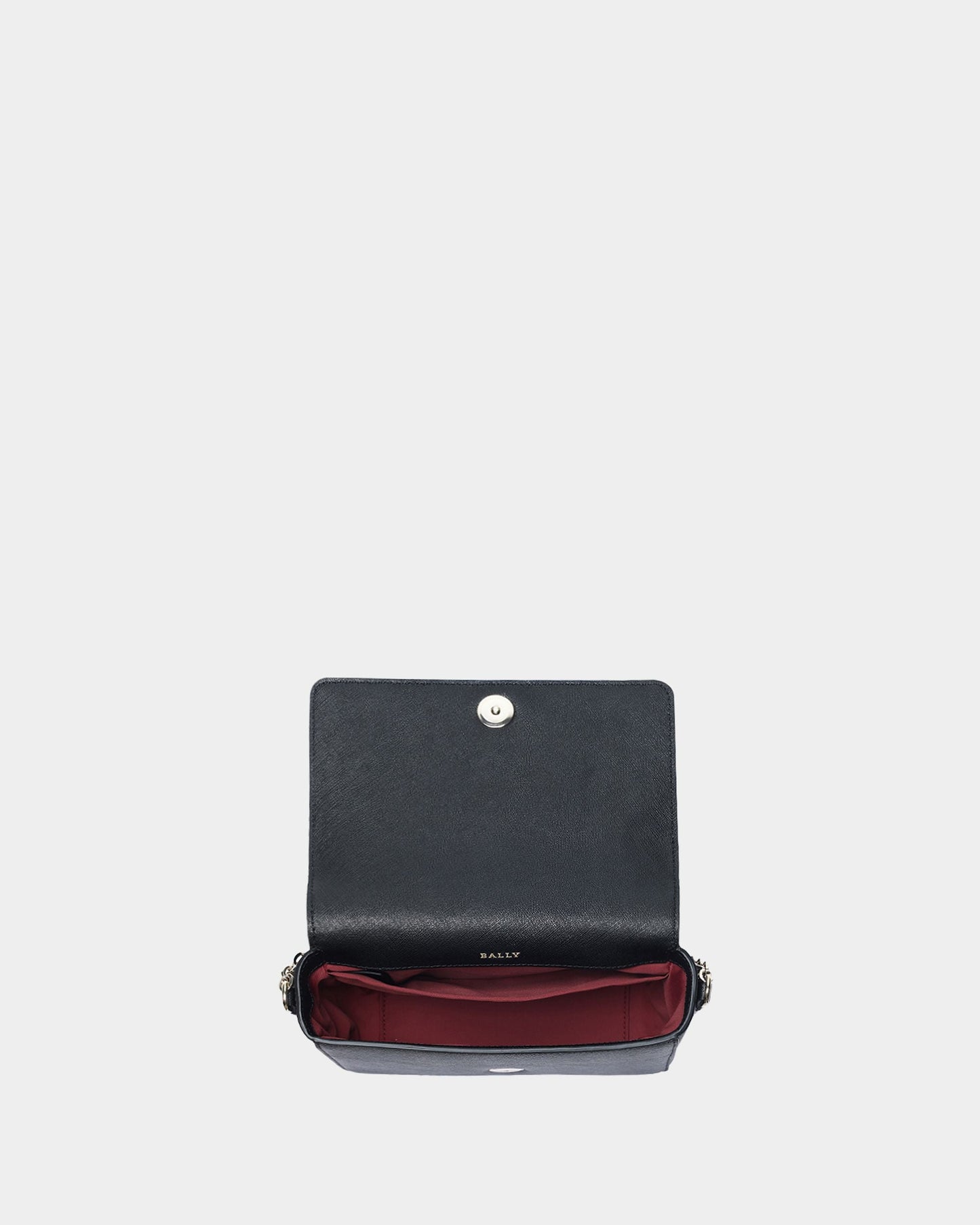 Women's Black Leather Crossbody Bag