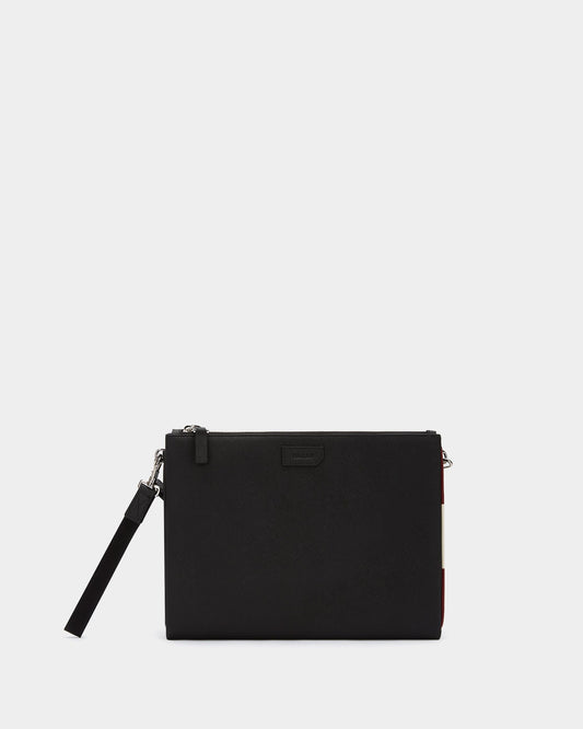 Men's Black Clutch Bag