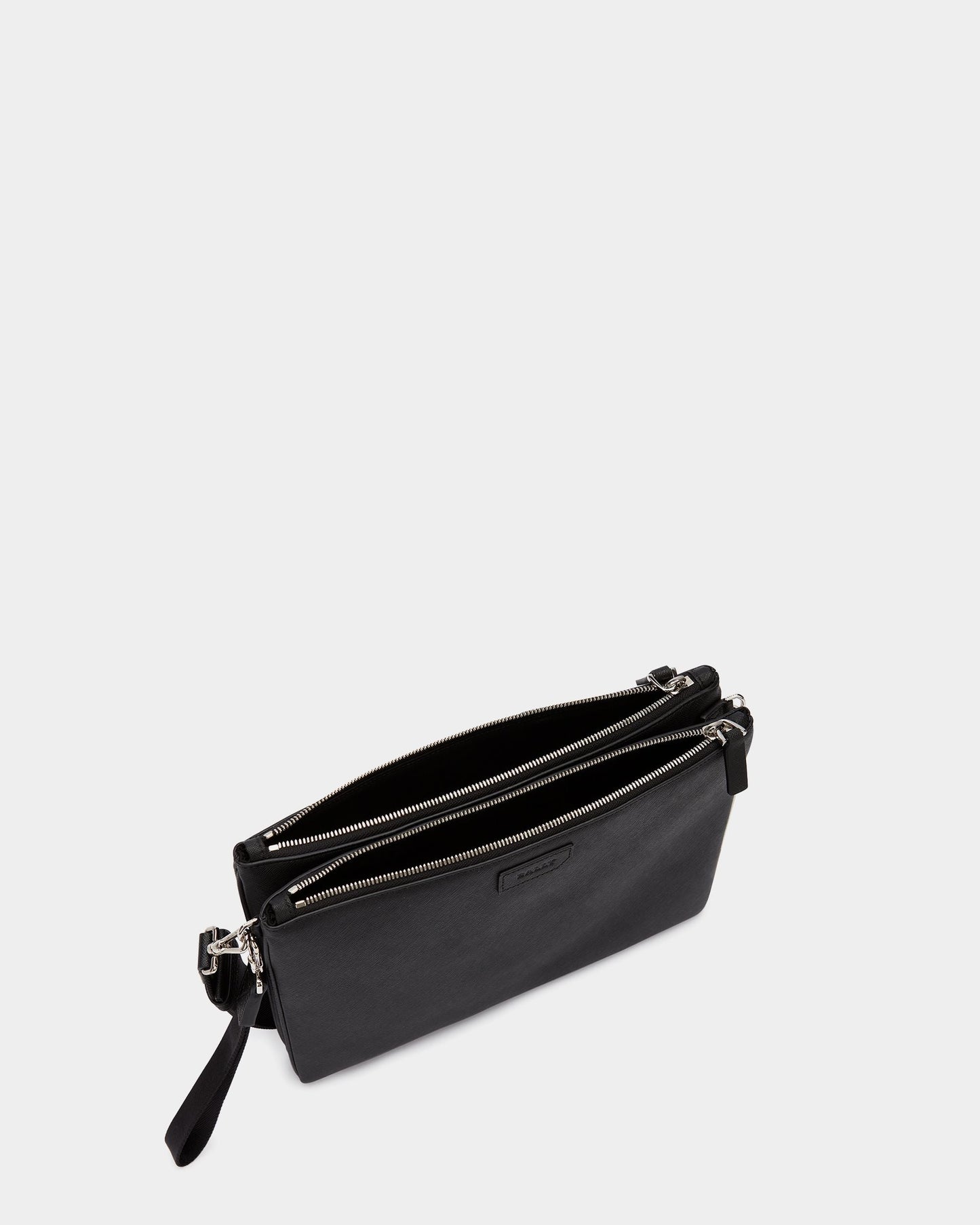Men's Black Clutch Bag