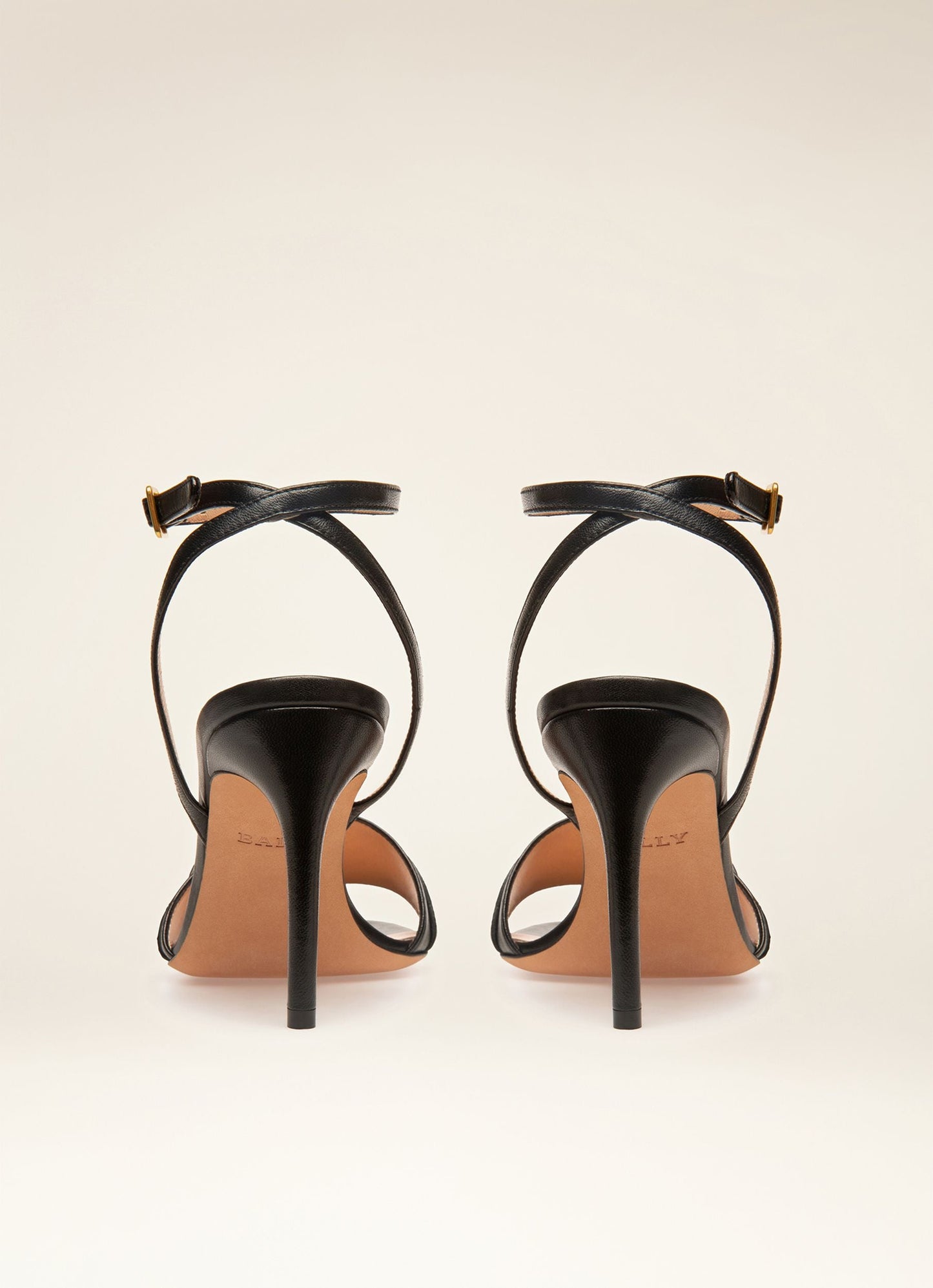 Dorey Leather Sandals In Black