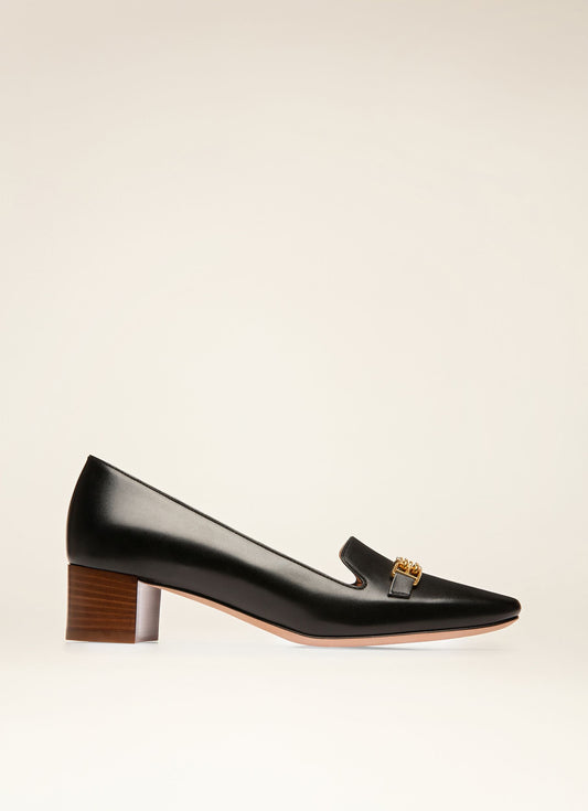 Dielle Leather Pumps In Black