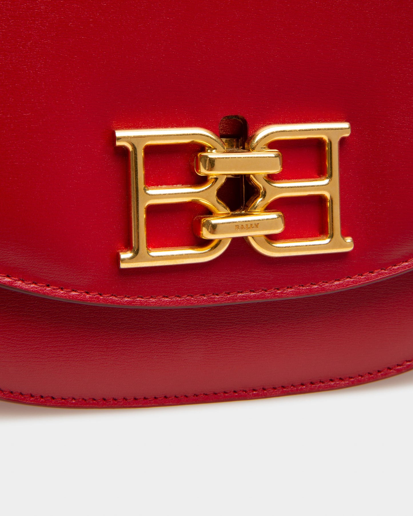 Baily Leather Minibag In Red