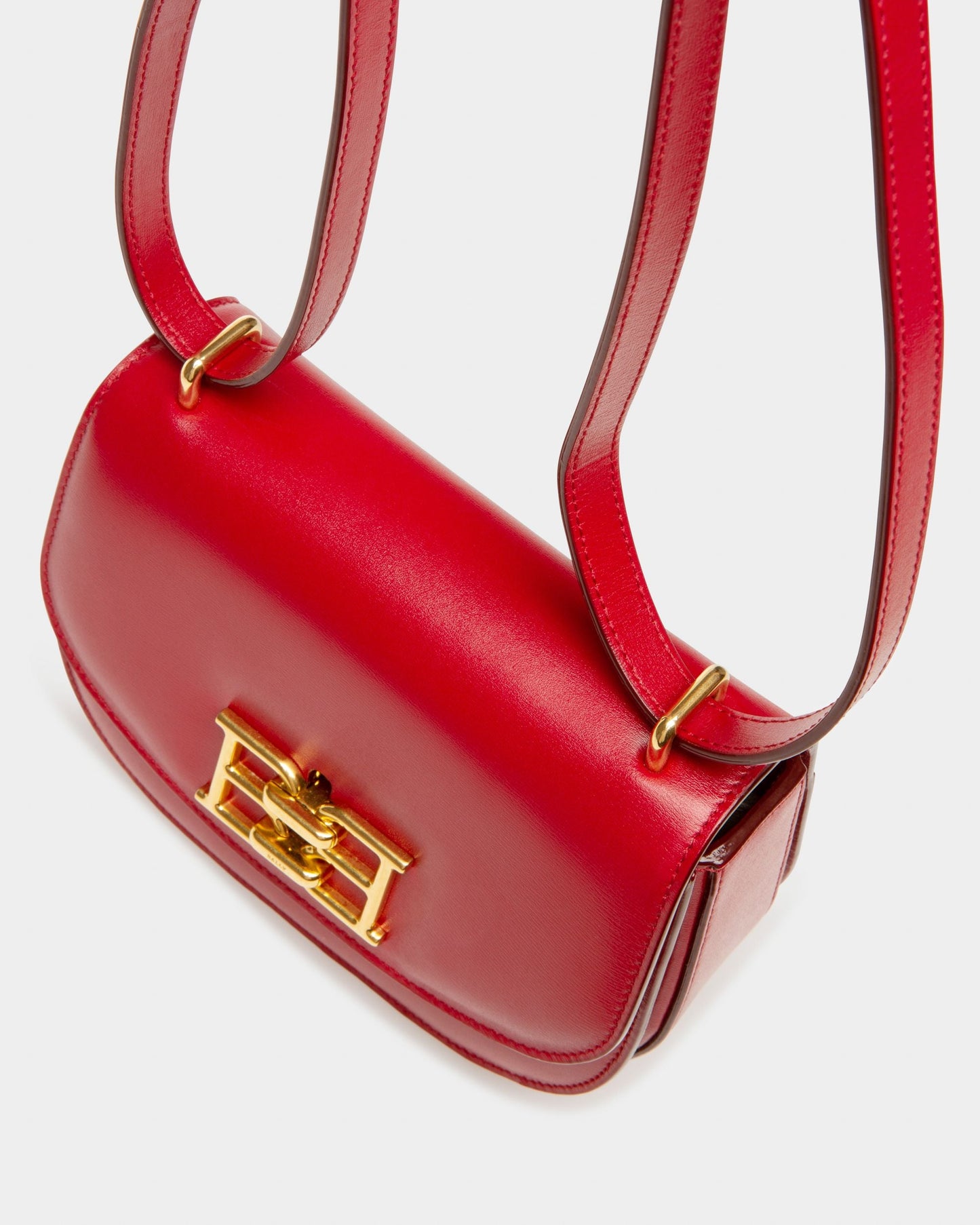 Baily Leather Minibag In Red