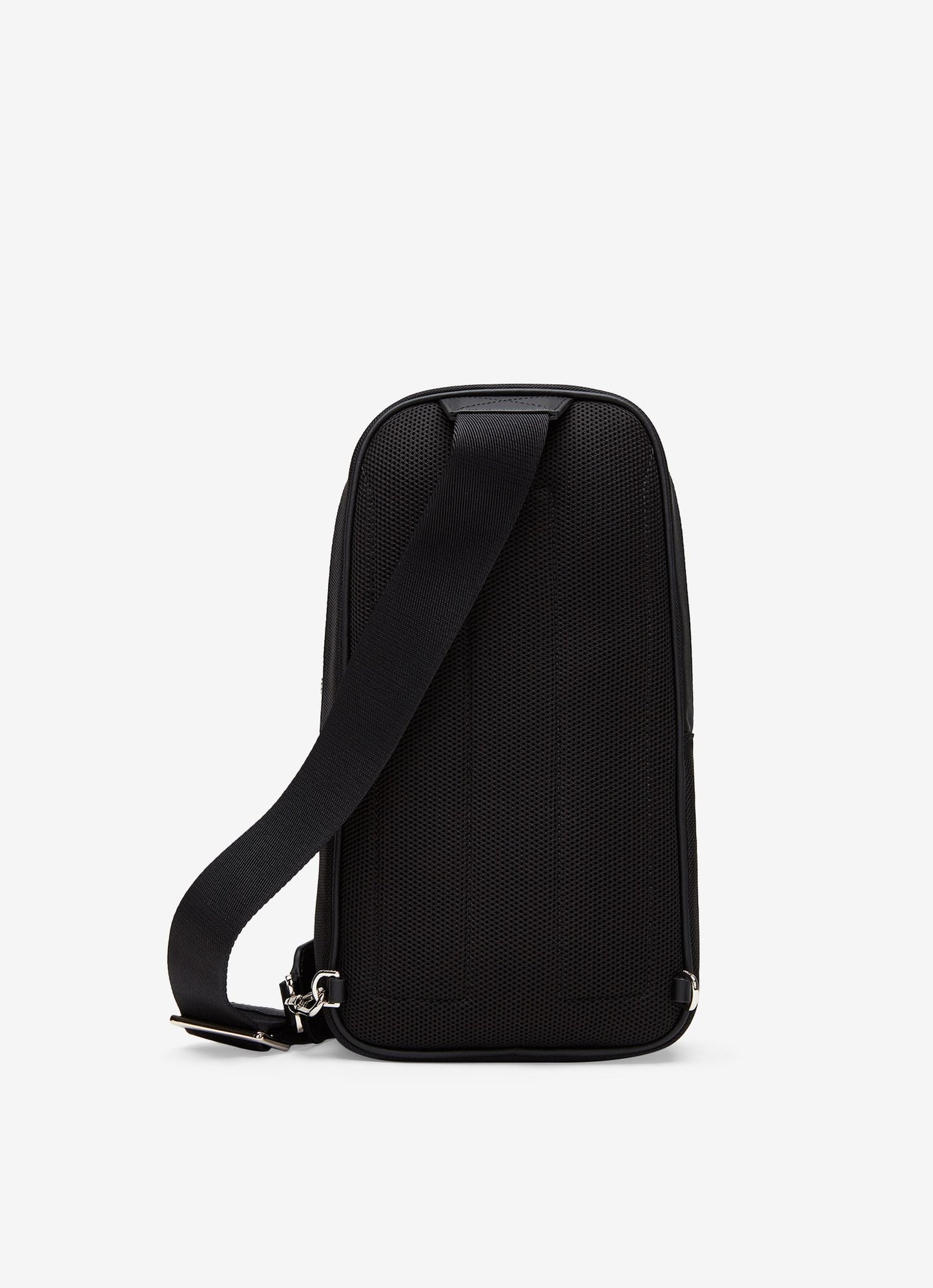 Sling Bag in Black Canvas