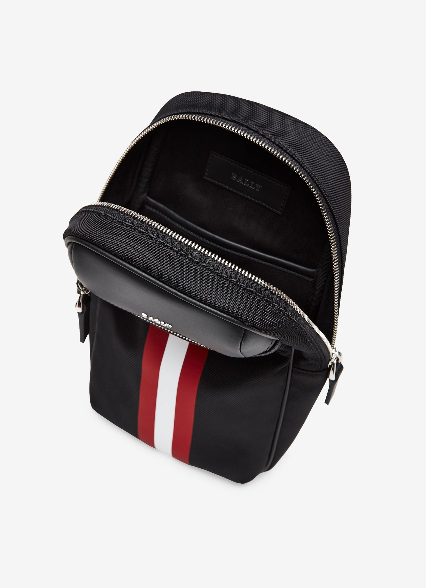 Sling Bag in Black Canvas